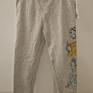 Jumping Beans Gray Leggings with Princess Design